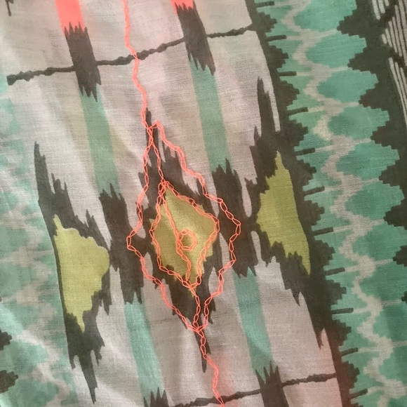 Aztec Print Infinity Scarf - Picture 3 of 3